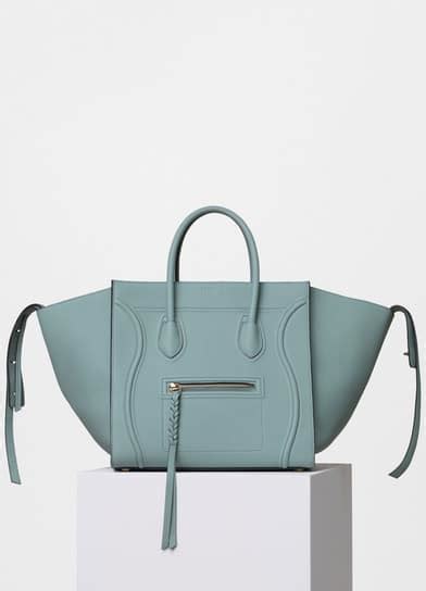 celine phantom bag baby blue